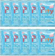 Fuuxtci Bubble Concentrate Solution | 10 Pack of 10ml Bubble Machine Refill Liquid,Convenient Kids Toys, Safe Favor, Portable Water Soapbar Liquid for Boys and Girls