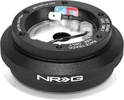 NRG Innovations NRG-SRK-190H Racing Style Steering Wheel Quick Release Short Hub Adapter, 6 X 70mm Bolt Pattern, Black Body