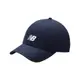 New Balance 帽子 Logo 男女款 藍 老帽 棒球帽 基本款 NB 刺繡【ACS】 LAH91014NGO