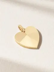 [Foundrae] Foundrae - Facets Of Love 18-karat Gold Diamond Pendant - One size One size Gold