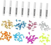 Abaodam 160pcs Pet Supplies Pet Claw Cap Pet Nail Cover Kitten Nail Cover Pet Claw Cover Pet Nail Cap Kitten Kitten Claw Caps Cat Claw Cap Silica Gel Colorful Random Color