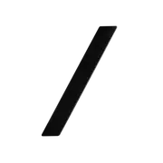 Sandleford 100mm Black Edge Letter /