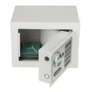 Security Safe Box Deluxe Digital Gray Metal Safe with Electronic Keypad Home
