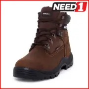MACK Ultra Lace Up Leather Non-Safety Work Boots | Rocky Brown | MK00ULTRA