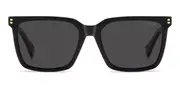 Polaroid PLD D556/C with Clip-on 807 Men's Glasses Black Size 54 - Private Health Rebate - Blue Light Block Available