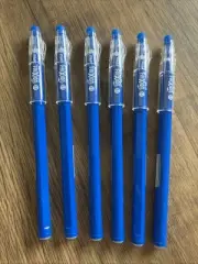Pilot FRIXION STICK Erasable Rollerball, 0.7mm Nib,BLUE GEL INK (PKT 6 PENS)