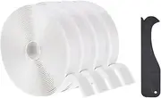 uxcell 120Ft Length 1" Wide Butyl Tape for RV, 1/8" Thick, White