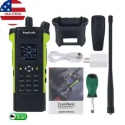 12W VHF UHF Walkie Talkie Radio with Dual PTT Duplex HAMGEEK APX-8000 (USA)