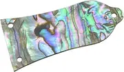 [KAISH] Pure Custom Made Natural Abalone Shell Guitar Truss Rod Cover with 3 Holes Fits Epiphone LP Les Paul