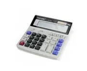 Calculator Solar and AA Battery Dual Power Electronic Calculator