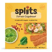 Splitts Crispbread Tomato 130g(Pack of 6)