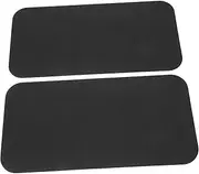FUNOMOCYA 2pcs Kneeling Mat Portable Care Product Light Bulbs Toilet Brush Without Blind Spots Overalls Dolls Foldable Mirror Chick Round Pillow Pillow Punch Bed Shampoo Black Tpe