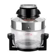 Pronti 17L Digital Family Turbo Convection Oven Broiler Cooker - Black