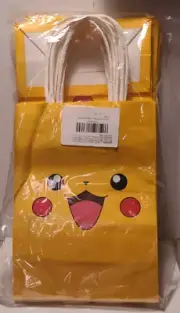 Pikachu yellow party goodie bags 16 pcs New