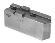 8" Ajax Manual Pointed Lathe Chuck Jaw Tools 3 Soft Jaws