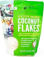 Chef's Choice Organic Desiccated Coconut Flakes/Chips 300 g
