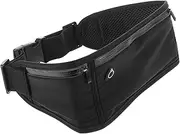 [Kisangel] Sport Casual Waist Bag Running Belt for Phone Holder Fanny Pack Spacious Compartments Adjustable Strap for Workout Hiking