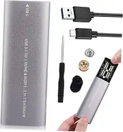 FELTECHELECTR Portable Ssd Box External Ssd Hard Disk Fast USB 3.1 for Office Data Transfer