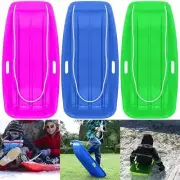 Snow Sled Board, 89x43cm Downhill Sledding Toboggan Sledge