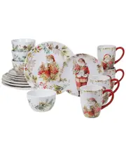 Certified International Christmas Story 16pc Dinnerware Set