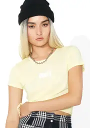 [Obey] Jumble Bar Babydoll Tee