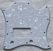 For Gibson SG Standard Single Humbucker Guitar Pickguard 4 Ply White Pearl