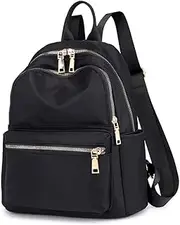 [Collsants] Small Nylon Backpack for Women Lightweight Mini Backpack Purse Travel Daypack