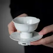 50ML Boutique Imitation Song Shadow Celadon Lotus Cup Ceramic Home Master Cup