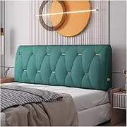 Upholstered Headboard, Bed Backrest Cushion, Rectangle Waist Support Pillow, Wedge Headboard Removable Dorm Daybed Pillow, Thick 10cm(I,160x60x10cm)