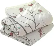 CVBFDB Blanket Sofa Cover Soft Breathable Air Conditioning Quilt Bedspread Home Decor(150x200cm)