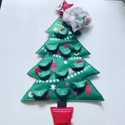 Wondershop Fabric Birds Christmas Tree Advent Calendar Featherly Friends 2022