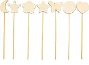 FOYTOKI Fairy Stick DIY Kit 12pcs Craft Sticks Bulk Children's Painted Fairy for Boys and Girls