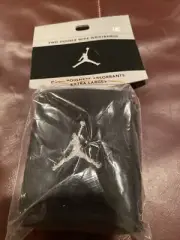 Vintage Nike Michael Jordan Jumpman Wristbands Black & Silver - NEW
