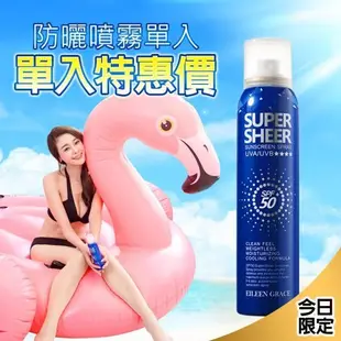 妍霓絲 SPF50+清爽沁涼防曬噴霧 180ml 《官網直售》 果園遊戲