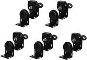 [BESTOYARD] 5pcs Blackout Curtains for Bedroom Blackout Blind Rollers Easy Install Kit Window Shade Mounting Brackets