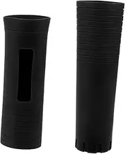 UPKOCH 2pcs Wireless Handheld Microphone Handle Cover Durable Silicone Mic Sleeve for Shock Absorption and Protection Stylish Design for Ktv and Performances Fit