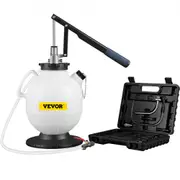 VEVOR Transmission Fluid Pressure Bleeder, 7.5L Large Capacity Transmission Oil Replacement Tool Set with 15 PCS ATF Filler Adapters, Transmission Oil
