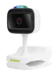 Uniden BW610R - Super HD Smart Baby Camera With Clamp, Smartphone Access and Customisable Animated Night Light