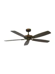 Basilica 142cm DC Fan Only in Bronze with Walnut Blades