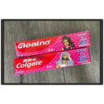 全新兩入）兒童牙膏-高露潔/COLGATE/香香水果口味/芭比造型牙膏/含氟牙膏