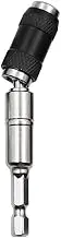 Magnetic Swivel Bit Holder, Quick Release Magnetic Pivot Drill Bit Holder Flexible Screwdriver Bit Holder 1/4 Inch Drill Bit Extension for Tight Spaces or Corners-Black