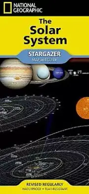 National Geographic Solar System Map (Stargazer Folded) by National Geographic M