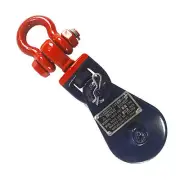 Snatch Block with a Shackle for 4 tons