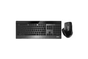 [9900M] Multi-mode Wireless Ultra-slim Keyboard & Mouse Bluetooth 3.0, 4.0, 2.4G M