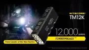 Nitecore TM12K 12,000 250 Meter Throw lumens Tiny monster rechargeable LED torch