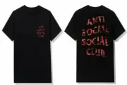 ANTI SOCIAL SOCIAL CLUB ASSC LOGO RED CAMO WILD LIFE TEE SHIRT MEMBERS ONLY M