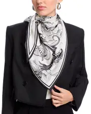 Echo Sunkissed Silk Triangle Scarf