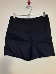 Glassons black linen shorts