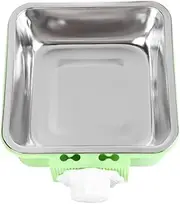 BESPORTBLE Dog Bowl Dog Crate Water Bowl Clip on Dog Crate Bowl Water Bowl for Dog Crate Water Bowls Pet Feeder Pet Bowl Pet Feeding Bowl Dog Cage Bowl Bowls for Dogs Bowl for Dogs Green