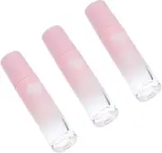 DONFAMDS 3pcs Heart Pattern Bottles Thickened Glass Perfume Containers Multipurpose Empty Bottles for Essential Oils and Cosmetics Travel Friendly Design